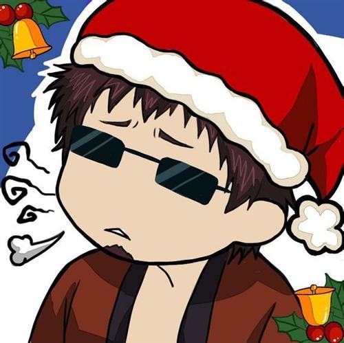 去年的图，将就下用吧，圣诞快乐，考闹呀路┳＿┳