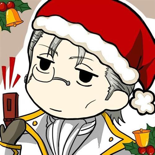 去年的图，将就下用吧，圣诞快乐，考闹呀路┳＿┳