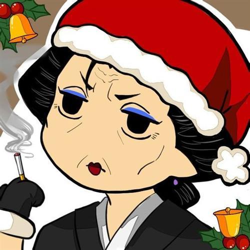 去年的图，将就下用吧，圣诞快乐，考闹呀路┳＿┳