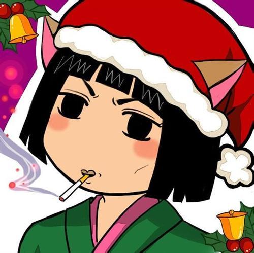 去年的图，将就下用吧，圣诞快乐，考闹呀路┳＿┳