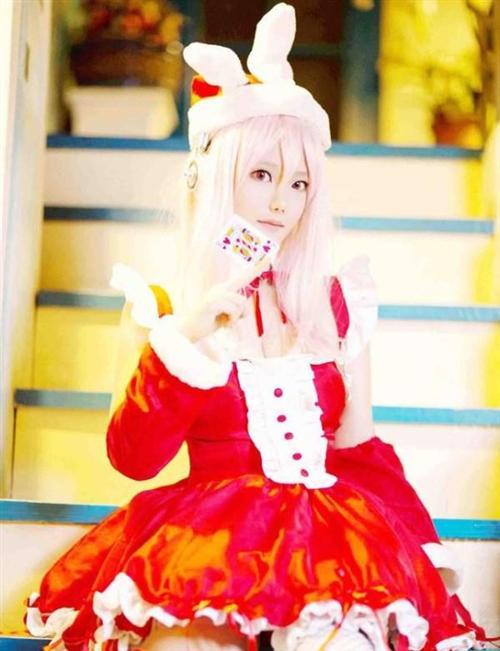 圣诞节即将到来，圣诞福利自然不能少。美少女玩家COS超级索尼子的性感图,清纯可爱加波涛汹涌，一定要Hold住呀，亲们