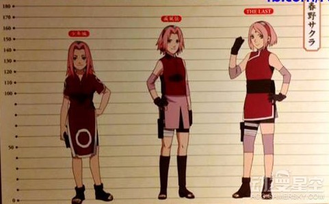 【男人看身高，女人看罩杯】《火影忍者》主角成长图，佐助亮瞎