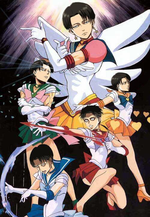 进击巨人兵长恶搞，节操呢o(*￣▽￣*)ブ