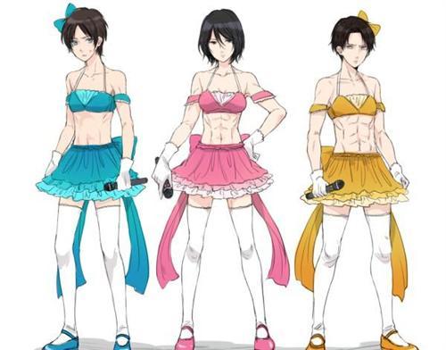 进击巨人兵长恶搞，节操呢o(*￣▽￣*)ブ