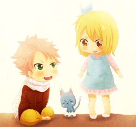 妖精尾巴纳兹露西Q版头像集大搜集 罒ω罒好萌