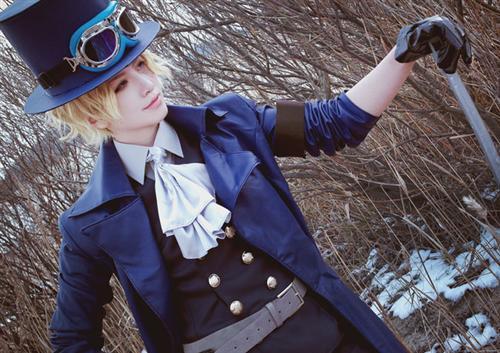 萨博完美Cosplay,必须点赞 角色 Sabo  cn:  ATO  bcy.net/coser/detail/17975/142933