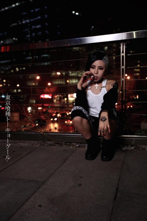 东京食尸鬼呗Cosplay (✿✪‿✪｡)ﾉ 
原作 东京食尸鬼
角色 呗     cn:  夜玲 
bcy.net/coser/detail/1217/109058