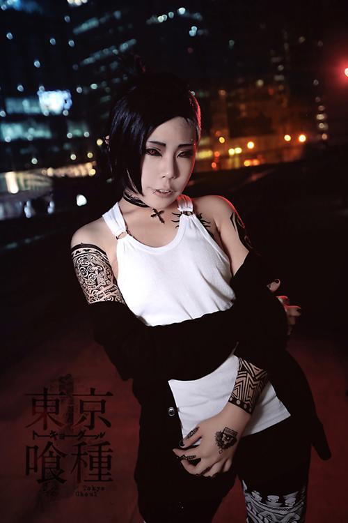 东京食尸鬼呗Cosplay (✿✪‿✪｡)ﾉ 
原作 东京食尸鬼
角色 呗     cn:  夜玲 
bcy.net/coser/detail/1217/109058