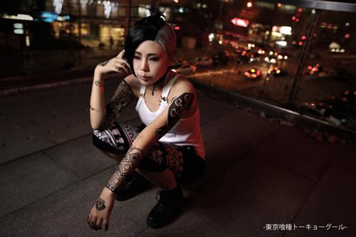东京食尸鬼呗Cosplay (✿✪‿✪｡)ﾉ 
原作 东京食尸鬼
角色 呗     cn:  夜玲 
bcy.net/coser/detail/1217/109058