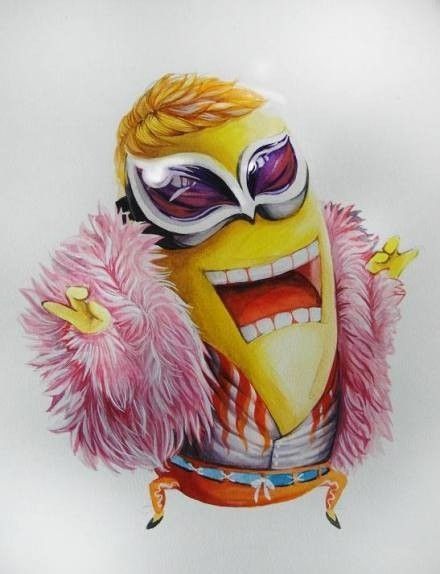 小黄人版海贼王之王下七武海，萌爆了[嘻嘻]，不过女帝略显坑呀(✿✪‿✪｡)ﾉ