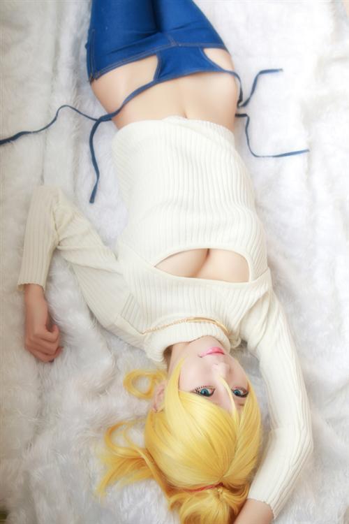 【突破天际的羞耻】【美哭】【裤子好评】LoveLive！ 绚濑绘里开胸毛衣喷血Cosplay，色调和身材太赞！好性感，爱死了[花心][嘻嘻][花心](✿✪‿✪｡)ﾉ