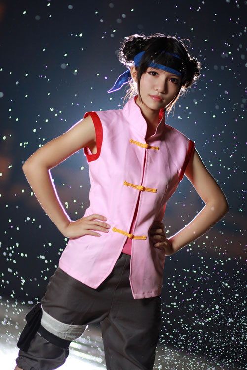 火影忍者天天超可爱Cosplay，一个字好看[花心]   角色 天天     cn:  ZDS-糖浆 
staff摄影：子越心然影像化妆：ZDS-糖浆后期：ZDS-糖浆协力：77  星星  小L  bcy.net/coser/detail/19671/130303