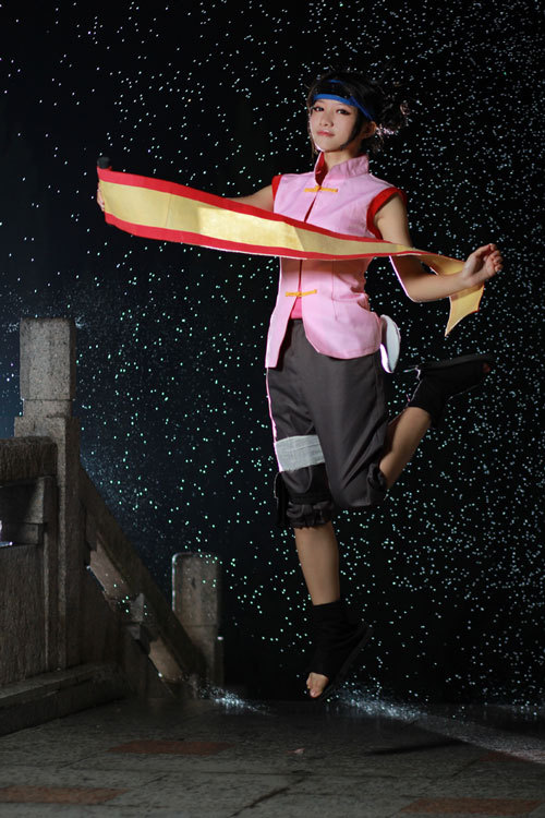 火影忍者天天超可爱Cosplay，一个字好看[花心]   角色 天天     cn:  ZDS-糖浆 
staff摄影：子越心然影像化妆：ZDS-糖浆后期：ZDS-糖浆协力：77  星星  小L  bcy.net/coser/detail/19671/130303