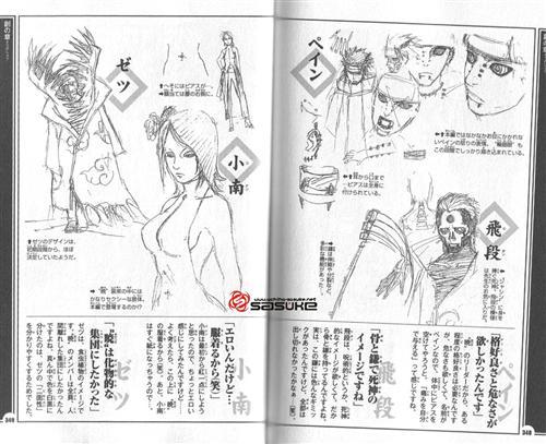 小南脱了晓袍后。。。有图有真相,南姐果然身材不错,不过火影里面，基本没有平胸吧[花心]