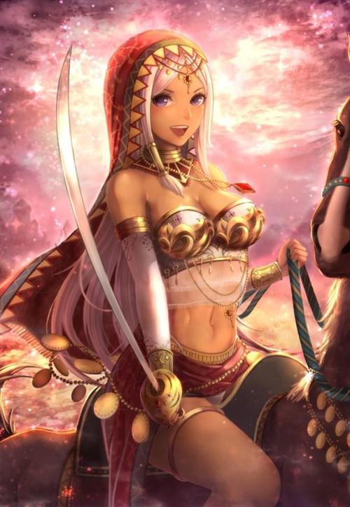 【周末福利】盘点游戏中的那些性感女汉子！一起来大饱眼福吧![哈哈]