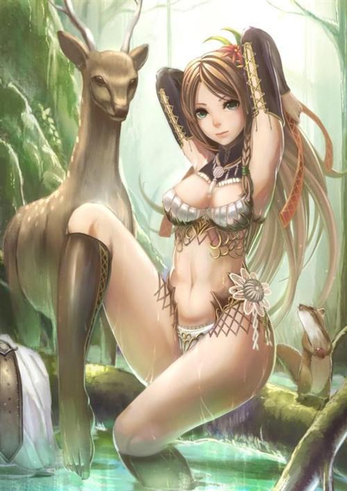 【周末福利】盘点游戏中的那些性感女汉子！一起来大饱眼福吧![哈哈]