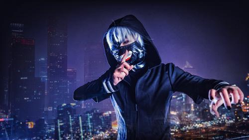 【什么都不愿放弃，就什么都得不到】背景好美，Coser有心了，金木研唯美Cos  角色 金木研     cn:  小咩 
staff摄影：中二期的小白化妆：楊小咩后期：楊小咩协力：汐白-Blanca 李西北_小痣 bcy.net/coser/detail/27057/154561