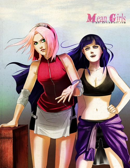 风格另类的火影女忍者性感同人，总感觉怪怪的，非中土大陆的风格[思考]