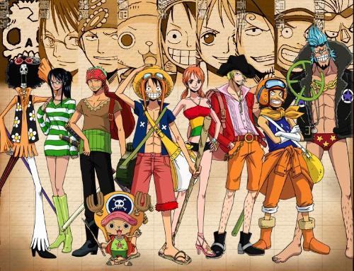 草帽海贼团精美图片分享，重温那些美好回忆[嘻嘻]
