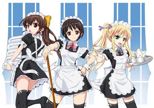 【女仆主题】第四弹 周末福利 好久不见 (⊙x⊙;)[花心](✿✪‿✪｡)ﾉ，同时也祝大家新年快乐↖(￣▽￣")