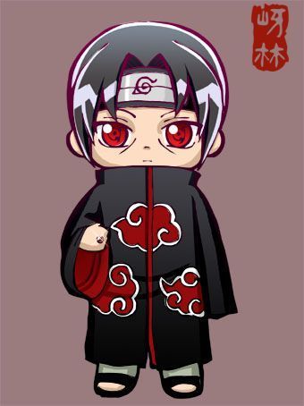 【分享图片】萌版宇智波鼬同人图，整个人都萌化了@宇智波鼬 (✿✪‿✪｡)ﾉ