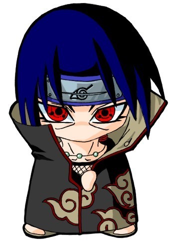 【分享图片】萌版宇智波鼬同人图，整个人都萌化了@宇智波鼬 (✿✪‿✪｡)ﾉ