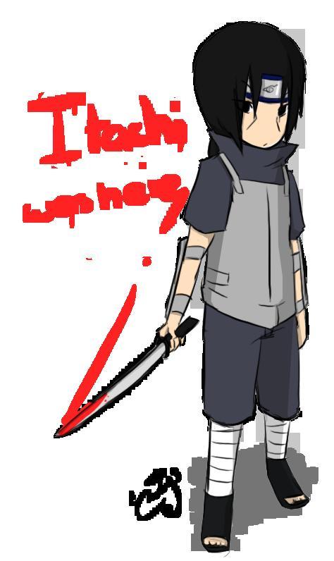 【分享图片】萌版宇智波鼬同人图，整个人都萌化了@宇智波鼬 (✿✪‿✪｡)ﾉ