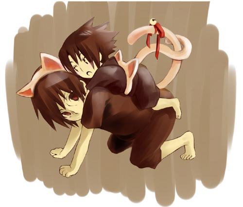 【分享图片】萌版宇智波鼬同人图，整个人都萌化了@宇智波鼬 (✿✪‿✪｡)ﾉ