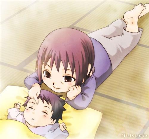 【分享图片】萌版宇智波鼬同人图，整个人都萌化了@宇智波鼬 (✿✪‿✪｡)ﾉ