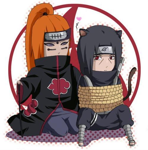 【分享图片】萌版宇智波鼬同人图，整个人都萌化了@宇智波鼬 (✿✪‿✪｡)ﾉ