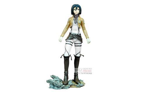 进击的巨人三笠.阿克曼手办  总共两款：大号（高21cm，129.00元） 小号（14.5cm，39.00元）MADE IN CHINA 的手办这个价格和质量应该算不错的，购买链接：http://detail.tmall.com/item.htm?id=38111693140&ali_trackid=2:mm_45107107_4164060_13506609:1424843885_2k2_917679020&clk1=e41a29d6cd84f0c929eca5203f6f8e00&spm=0.0.0.0.v4wAvH