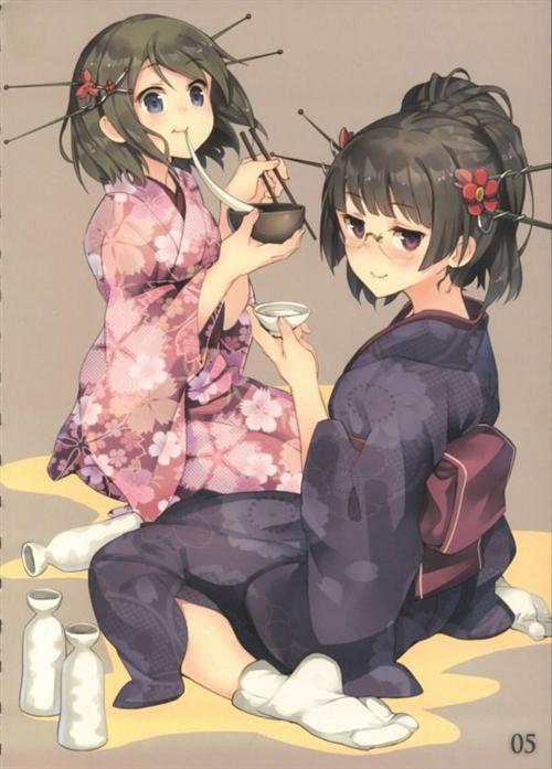 微醺妹子，脸颊泛红，总是那么诱人，周末福利奉上 [晕]