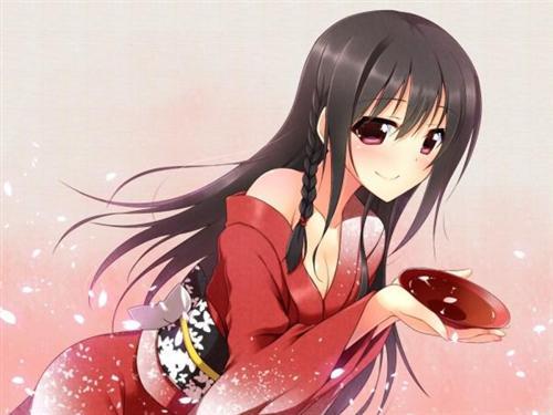 微醺妹子，脸颊泛红，总是那么诱人，周末福利奉上 [晕]