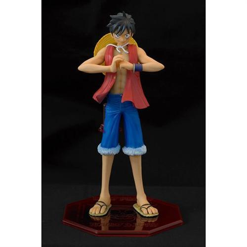#海贼王P.O.P 系列# 角色：蒙奇·D·路飞(モンキー･D･ルフィ)
系列：P.O.P Series 1
造型师：福田 贵
发售价：¥3990日元
发售日期：2004/04
高度：220mm
限定：否