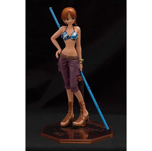 #海贼王P.O.P 系列# 角色：娜美(ナミ)
系列：P.O.P Series 1
发售价：¥3990日元
发售日期：2004/04
高度：220mm
限定：否