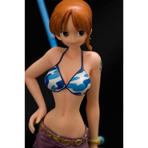 #海贼王P.O.P 系列# 角色：娜美(ナミ)
系列：P.O.P Series 1
发售价：¥3990日元
发售日期：2004/04
高度：220mm
限定：否