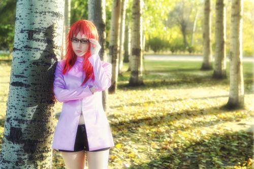 火影超还原漩涡香燐Cosplay（⊙ｏ⊙）[花心]…  cn:  伽惠 
staff摄影：杨琛化妆：伽惠后期：羽島 bcy.net/coser/detail/5479/122297