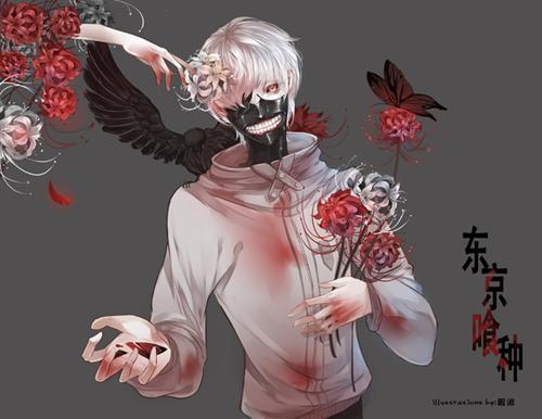 分享图片 精彩手绘 金木研和呗，有才，可做头像[嘻嘻]   bcy.net/illust/detail/1992/92733