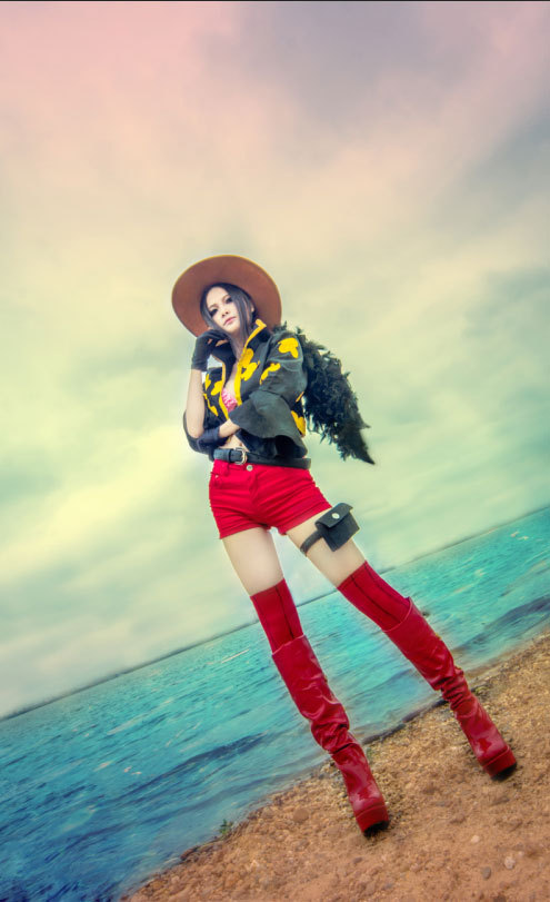 #桑尼社#海贼王COS-正片妮可-罗宾《Z》[花心][花心],必须精品 CN：素和 妆面/后期：素和 摄影：尊  http://weibo.com/5090754263/BcLZz8yjC