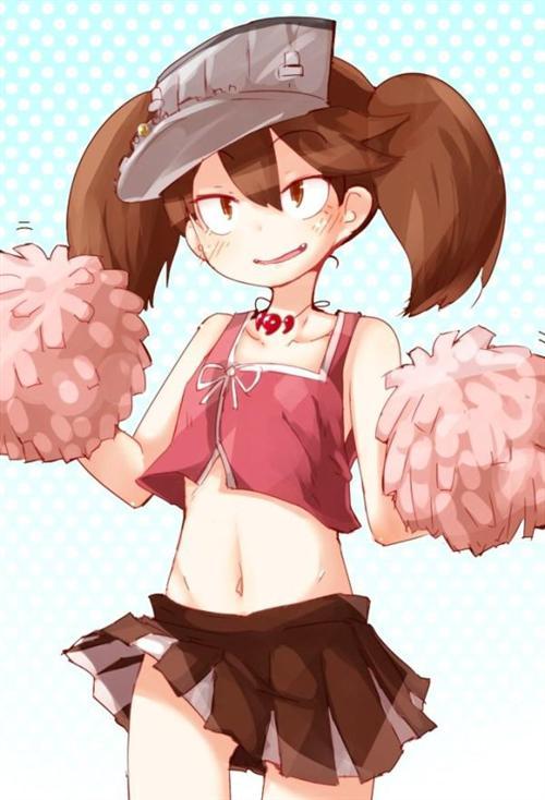 福利分享 二次元拉拉队美少女[花心]，尽情释放你的激情吧(づ￣3￣)づ