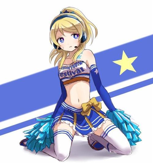 福利分享 二次元拉拉队美少女[花心]，尽情释放你的激情吧(づ￣3￣)づ