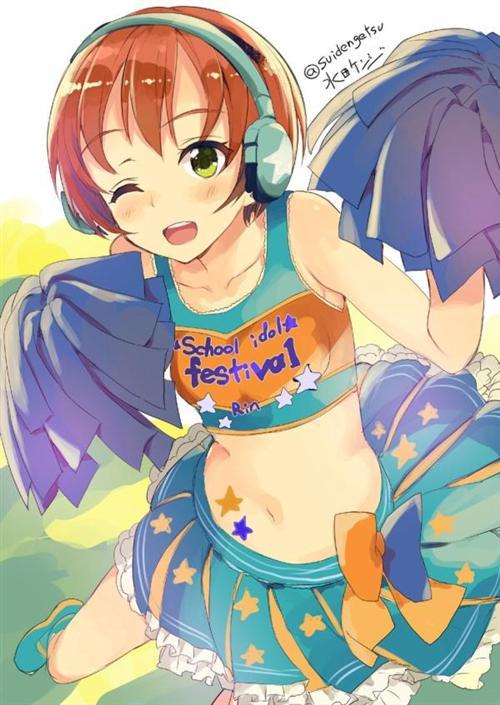 福利分享 二次元拉拉队美少女[花心]，尽情释放你的激情吧(づ￣3￣)づ