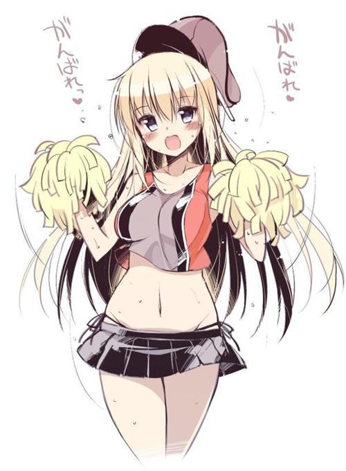 福利分享 二次元拉拉队美少女[花心]，尽情释放你的激情吧(づ￣3￣)づ