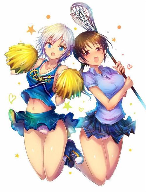 福利分享 二次元拉拉队美少女[花心]，尽情释放你的激情吧(づ￣3￣)づ