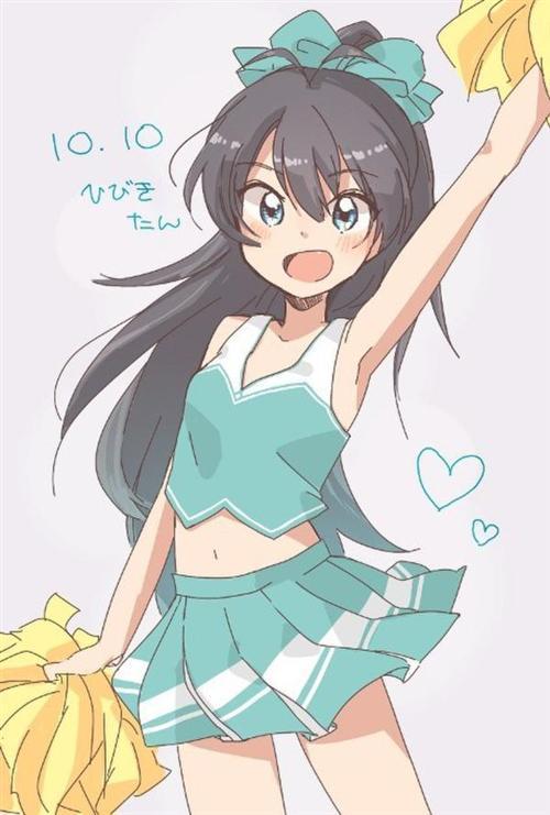 福利分享 二次元拉拉队美少女[花心]，尽情释放你的激情吧(づ￣3￣)づ