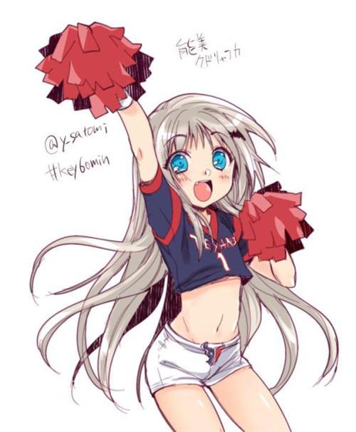 福利分享 二次元拉拉队美少女[花心]，尽情释放你的激情吧(づ￣3￣)づ