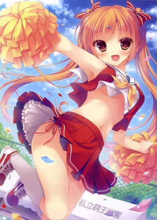 福利分享 二次元拉拉队美少女[花心]，尽情释放你的激情吧(づ￣3￣)づ