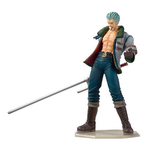 #海贼王P.O.P 系列#角色： 斯摩格(スモーカー)
系列： P.O.P Series 4
造型师： Black Sabbath (ブラックサバス)
发售价： ¥3990日元
发售日期：2005/12
高度： 230mm
限定： 否