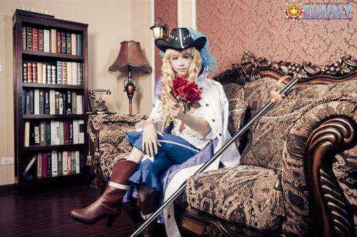 #桑尼社#海贼王卡文迪许Cosplay 这么美真的是男孩子！！！[花心]http://weibo.com/5090754263/BggSFk9do