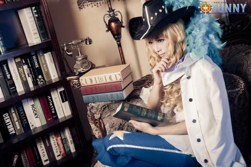 #桑尼社#海贼王卡文迪许Cosplay 这么美真的是男孩子！！！[花心]http://weibo.com/5090754263/BggSFk9do